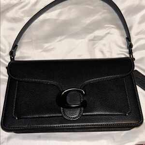 Coach Tabby 26 in Gunmetal / Black